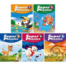 슈퍼 파닉스 Super Phonics 2E 1 2 3 4 5, 1 세트(워크북포함)