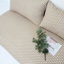 단잠 좌식소파-2인용(특대방석+대쿠션+솜포함), 스위트베어브라운1