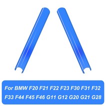 자동차 외곽부품M스포츠 스타일 프론트 그릴 트림 스트립 커버 프레임 스티커 BMW F20 F21 F22 F23 F30 F31, 03 Blue for Modle 1