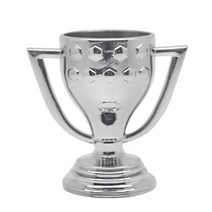 미니트로피 우승 축구 테니스 메달 La Liga 미니 축구 키 체인 챔피언 스페인 수상 트로피 링 금속 모델, 01 Trophy