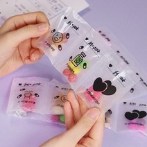 남자 친구 감동 시키기 사랑의 약봉지 약봉투 만들기 이벤트 선물 응원, 단품