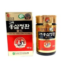 6년근 홍삼정환 GOLD 150g X 1병, 1개