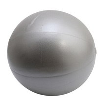 강아지짐볼 새로운 25cm 요가 공 운동 체조 피트니스 필라테스 공 균형 운동 체육관 피트니스 요가 코어 공 실내 훈련 요가 공, 회색