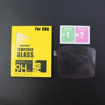 JCD-게임보이 어드밴스 GBA 용 스크래치 방지 강화 유리 컬러 SP 콘솔 화면 보호 필름 가드, 한개옵션1, 03 For GBA