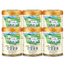 일동후디스 프리미엄 산양분유 1단계, 6개, 800g