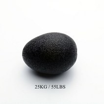 스포츠용품 실리콘 핸드 그립 볼 계란 남성 여성 체육관 피트니스 손가락 무거운 운동기 강도 근육 회복 그리퍼 트레이너, 검정-55lbs, 01 Black-55LBS