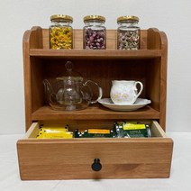 마이꿈 원목소품 서랍형 3단 빈티지 수납장