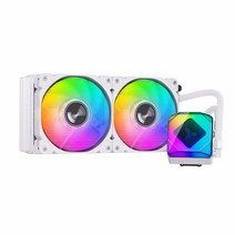 cpu수냉쿨러 컴퓨터 cpu 쿨러 JONSBO TW6240 인텔 LGA2011 115X 120 AMD AM4 용 수냉 CPU 통합 라디에이터, 02 WHITE