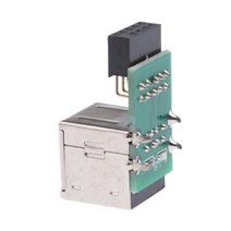 내부 마더보드 USB 2.0 허브 9 핀. 듀얼 USB 2.0 인터페이스, 그림, 35x15x15mm, 알루미늄 합금