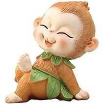 창의적인 입상 장식품 사이텐 대성손오공 자동차 입상 생일 선물 장식 집과 집의 소품 (a) 야명주, c