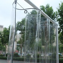 PVC 방풍 비닐 방수 투명 커튼 방한 우풍 외풍 바람, 0.3mm 초투명 PVC 한 장