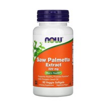 나우푸드 Now Foods 쏘팔메토 엑스트라 320mg 베지캡슐 90정, 1개, 기본