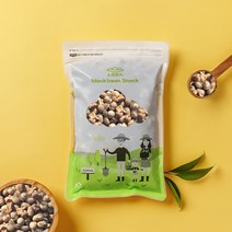 소화푸드 흰콩 뻥튀기 500g 국산 볶은콩 콩스낵 무첨가 건강간식, 1개
