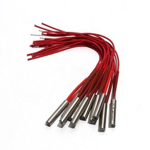 제이즈워밍용품 10 개/몫 카트리지 히터 요소 8x2 5mm/28mm/30mm/32mm/35mm 단일 엔드 몰드 가열 저항관50W/60W/70W, [01] 110V, [05] 70W 8x35mm