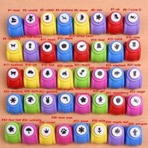 넘버링기 10pcs 작은 크기 diy 엠보싱 펀치 scrapbooking 기계 종이 절단 공예 구멍 펀치 커터 40 디자인 사용 가능, 번호를 말하다