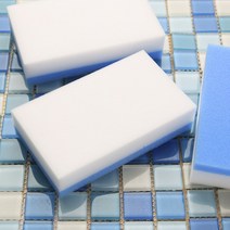 [바보사랑] 3p 심플 우레탄 스펀지클리너(12.5cmx7.5cm)1개, 상세 설명 참조