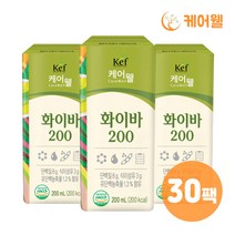 케어웰 화이바 200 (200ml x 30팩) 환자식 균형영양식 식사대용, 단품, 단품
