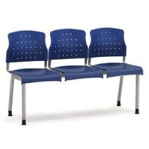 3인용 연결의자 레인보우 팔무(올사출) 631 3인용의자 약국의자 대기실의자 휴게실의자 대합실의자 장의자 2인용의자 로비의자, 블루