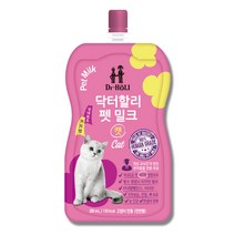 닥터할리 펫밀크 캣 200ml x 10개 고양이우유