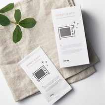 전자레인지 1분 청소 클리너 10매 + 사은품 앵그리마마 [전자렌지 다목적클리너], 단품