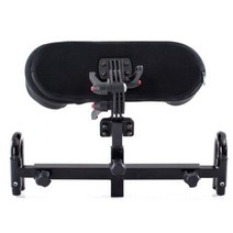 휠체어 목받침대 조정 가능 각도 머리받침 의자 쿠션, 25mm 클립 블록 휠체어 머리 받침