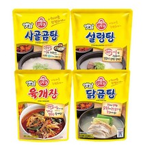 오뚜기 옛날 국물요리 사골곰탕 설렁탕 육개장 닭곰탕, 옛날 닭곰탕 500g, 1개, 500g