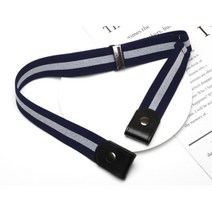 고무 밴딩 허리띠 매직 프리벨트 남자허리벨트 긴벨트, 브라운, 1개