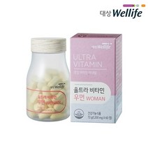 울트라비타민 우먼 종합영양제 (60정) 대상웰라이프 여성 피로회복, 1개, 기본