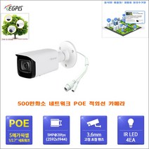 아파트지하 주차장 500만화소 카메라(이지피스 이지뷰IP ENO-5231R) 외 추가상품, 이지피스 이지뷰IP ENO-5541R(3.6mm)