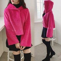 8733 (국내산) 밍크 털 코트 자켓 점퍼 패딩 여성 가을 겨울 오피스 성탄절 수능 수험생 크리스마스 연말