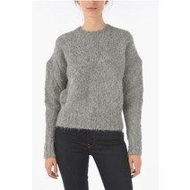 Neil Barrett 울 블렌드 CREWNECK FUZZY 스웨터 NMA419 F620C 1861