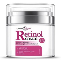 Retinol 모이스처라이저 크림 고강도 얼굴 및 눈 영역 기적 플러스 2.5% 레티놀 히알루론산 비타민 E 녹차 안티에이징 포뮬라 주름 섬세한 라인 스포트낮과 밤