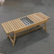 해달래프팅 캠핑 IGT 테이블 접이식 조리대 화로대테이블, 체크판