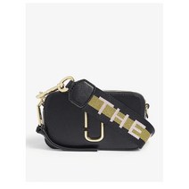 MARC JACOBS 마크 제이콥스 스냅샷 레더 크로스-바디 백 뉴 블랙 멀티