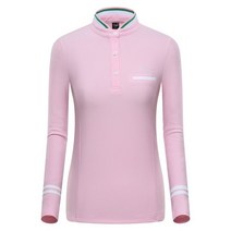 골프웨어티셔츠 TTYGJ 공 복장 겨울 가을 여성 긴 소매 축구유니폼 스탠딩카라 운동 의류 4993027713