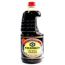일본 기꼬만 대용량 업소용 가정용 숙성 양조간장 진간장 고이구치 1.8리터, 기꼬만간장 1.8L