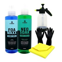 디크로닉 네오소크 1000ml 자동차 프리워시 중성 apc 프리워시 다목적 세정제 차세정제 타월, 네오소크 1000 세트
