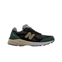 뉴발란스 정품 990v3 메이드 인 USA 블랙 그린 New Balance 990v3 Made in USA Black Green