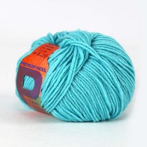 [앵콜스] 피카소울실 6ply (낱개) 뜨개실 털실, 33 하늘 (30g)