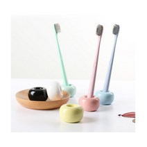 도자기 칫솔꽂이 스탠드 욕실 거치대 칫솔홀더, 블랙SB000391