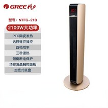 미니온풍기 전기 캠핑 가정용 수직 쉐이킹 헤드 가열 이중 목적 타워 냉난방 히터, 4.NTFG-21B - AU