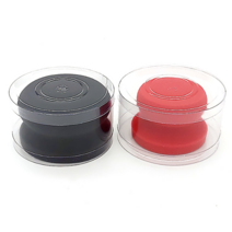 원형 핸드 어플리케이터 고체왁스 왁싱패드 스펀지 스폰지, 레드(8cm)