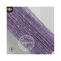 주렴 블라인드 책장 가정용 Home Glitter Window Curta Thread String l Bead Curtain Door r Panel Bedroom Cortinas