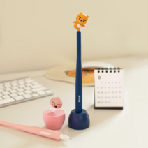 카카오프렌즈 라이언 피규어 아슬펜 1P (0.5mm 중성펜)