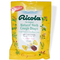 Ricola 리콜라 오리지널 내추럴 허브 캔디 코프드롭 사탕 21개입