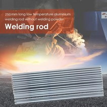 2030 pcs 플럭스가있는 저온 쉬운 용융 알루미늄 용접 납땜 와이어 프로판 토치 용 솔더 분말 용접 바 필요 없음, 2mmx33cm, 30개