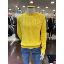 올젠 올리버 자수 포인트 케이블 스웨터 ZOD1ER1303 23S/S