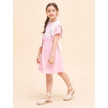 나야나 스트라이프 원피스 라이트 핑크