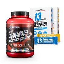 칼로바이 퍼펙트파워쉐이크 유청단백질 헬스보충제 2kg + 프로틴바 요거트맛 1box+프로틴바 바나나맛 1box+쉐이커 증정, 1개, 2000g