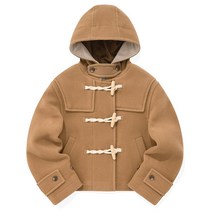 커버낫 [Covernat] 우먼 숏 더플 코트 베이지